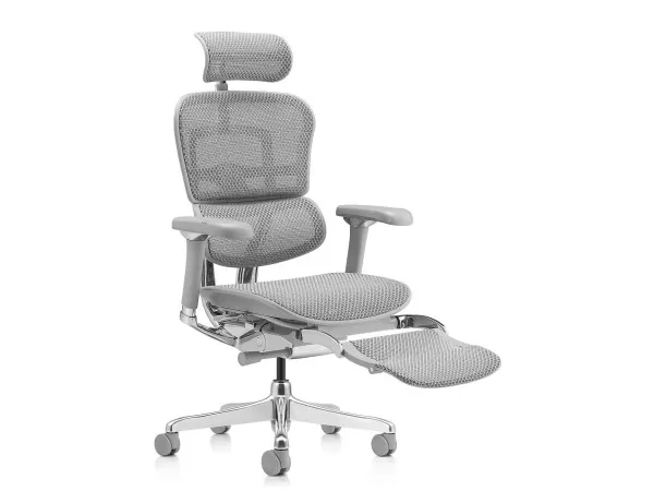 Ergohuman Luxury 2 Серое Legrest