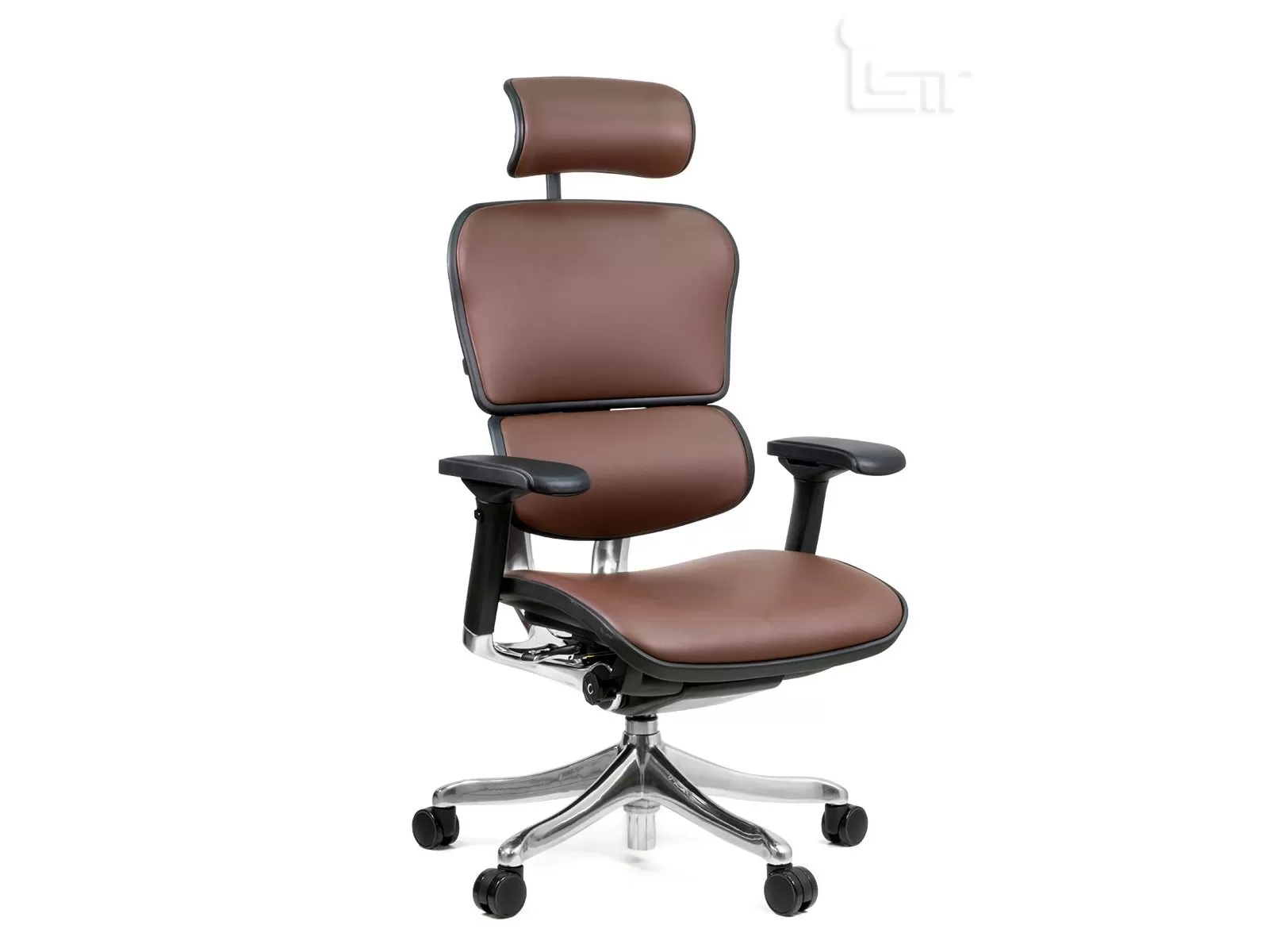 Эргономичное кресло в коже Ergohuman Plus Lux