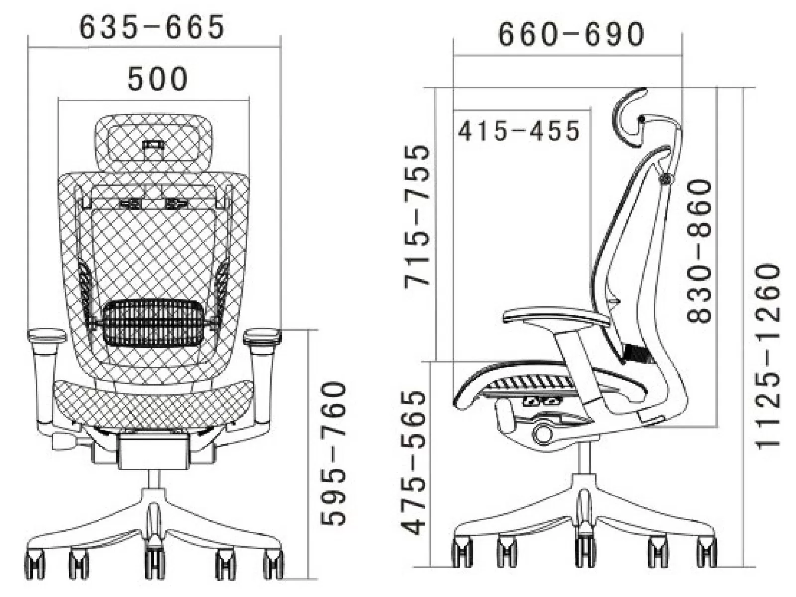 Эргономичное кресло с подставкой для ног Expert Spring