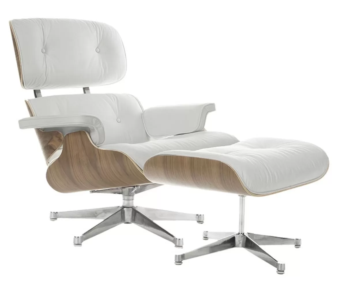 Eames Style Lounge Chair & Ottoman орех