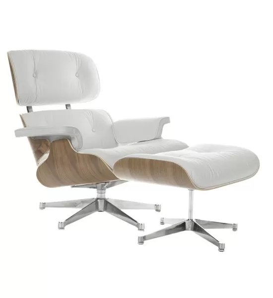 Eames Style Lounge Chair & Ottoman орех