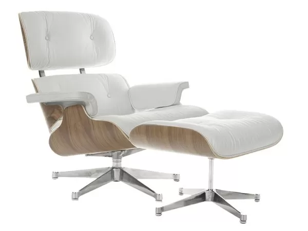 Eames Style Lounge Chair & Ottoman орех