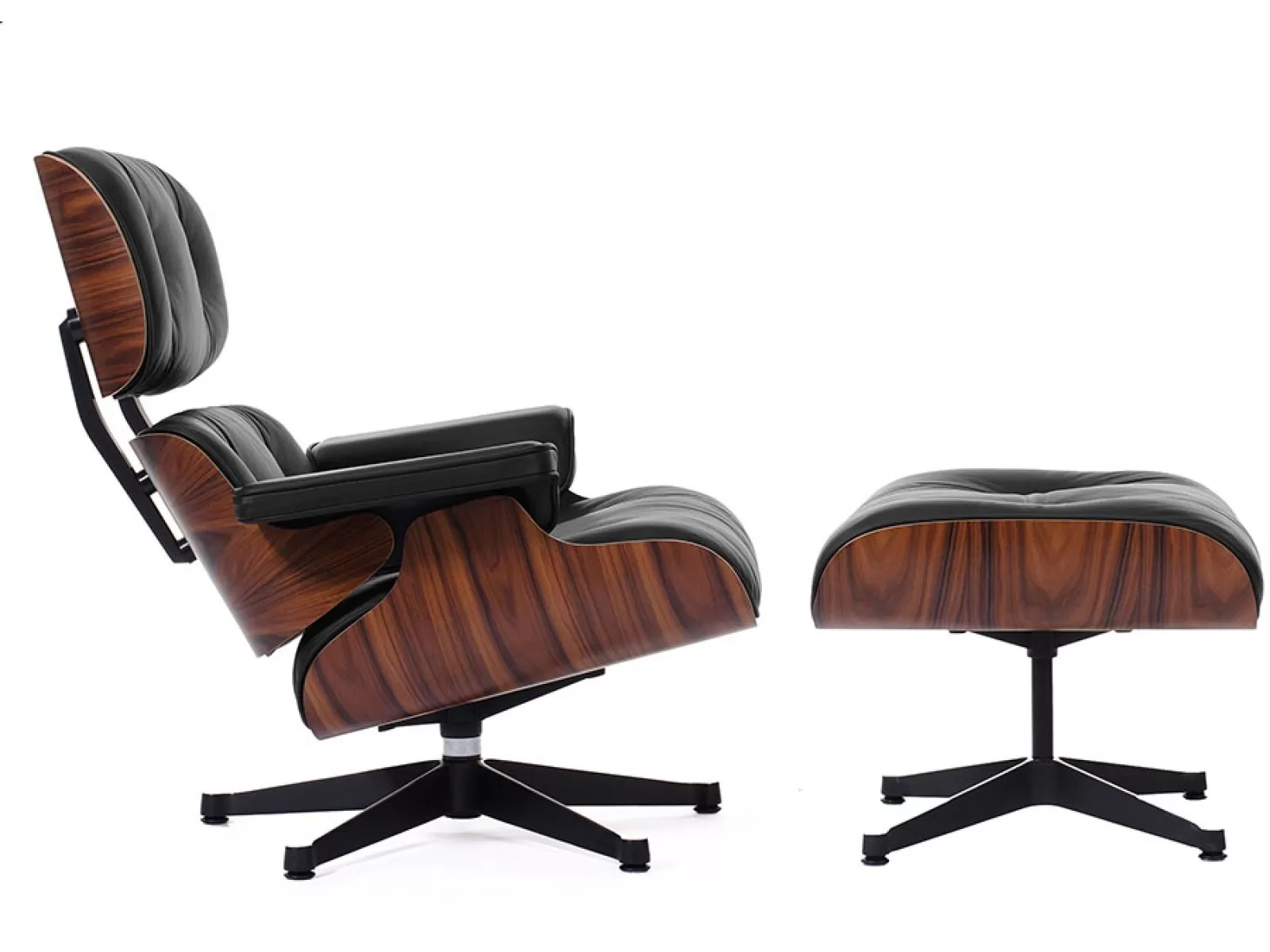 Eames Style Lounge Chair & Ottoman палисандр