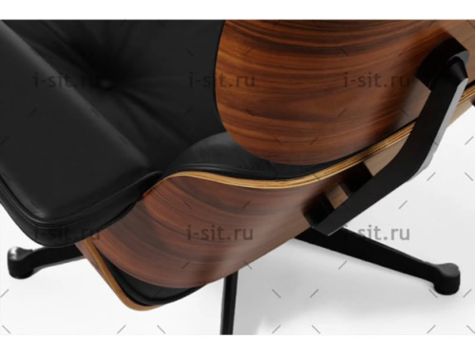 Eames Style Lounge Chair & Ottoman палисандр