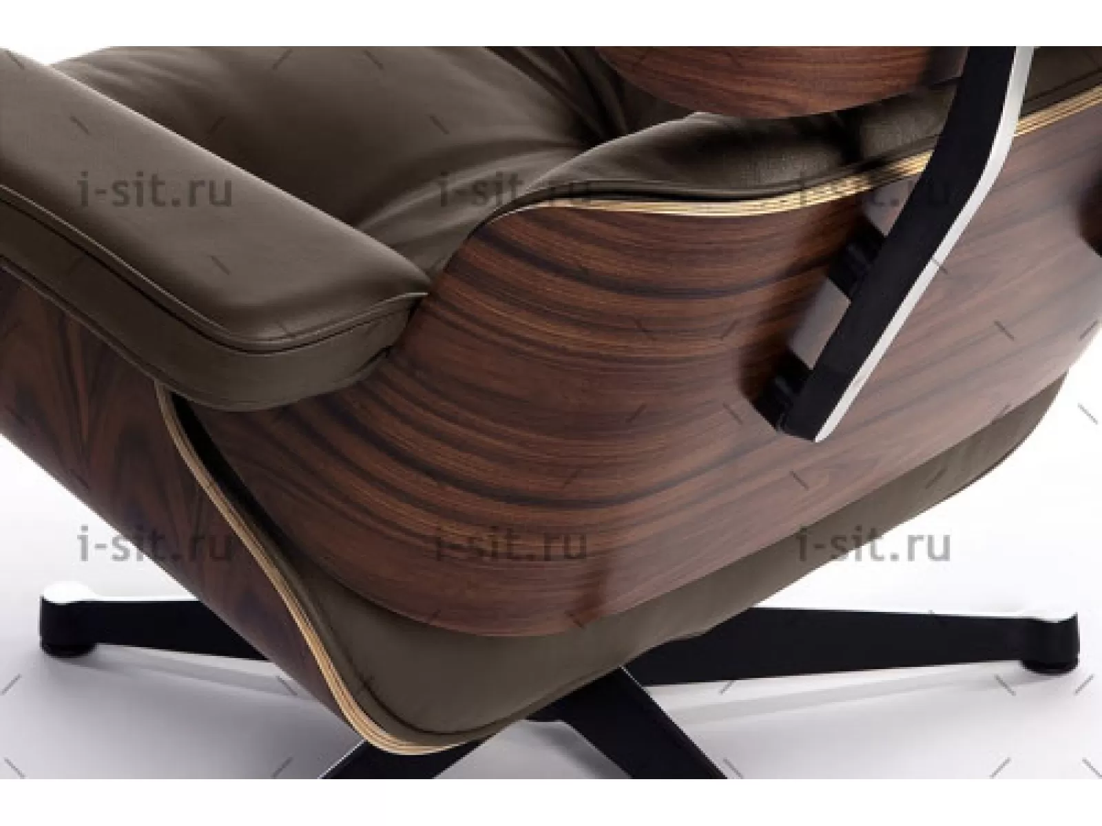 Eames Style Lounge Chair & Ottoman палисандр