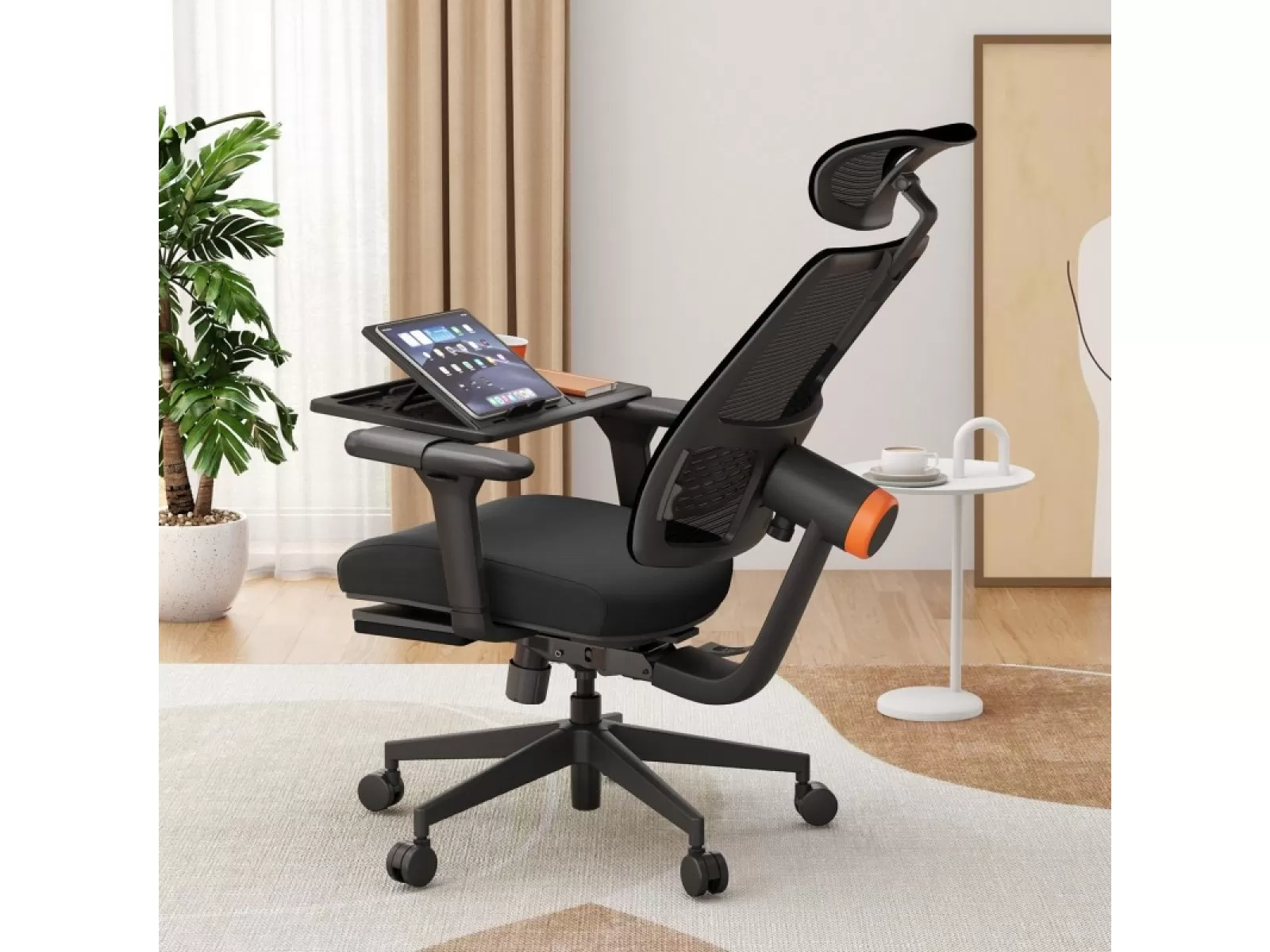 Съёмный ноутбучный столик для кресла FoxGear NETZ NTray
