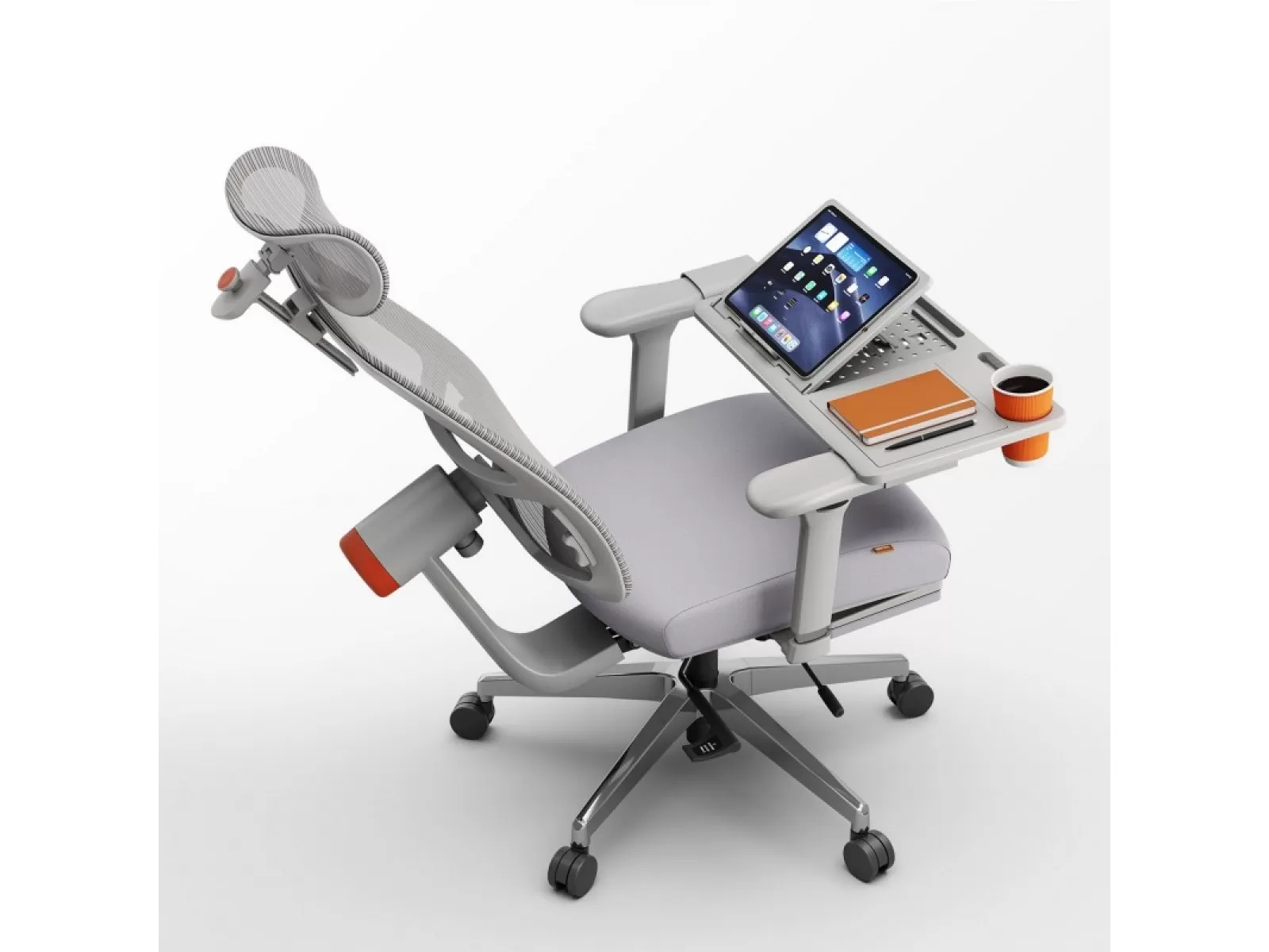 Кресло с подставкой для ног и ноутбука NETZ M