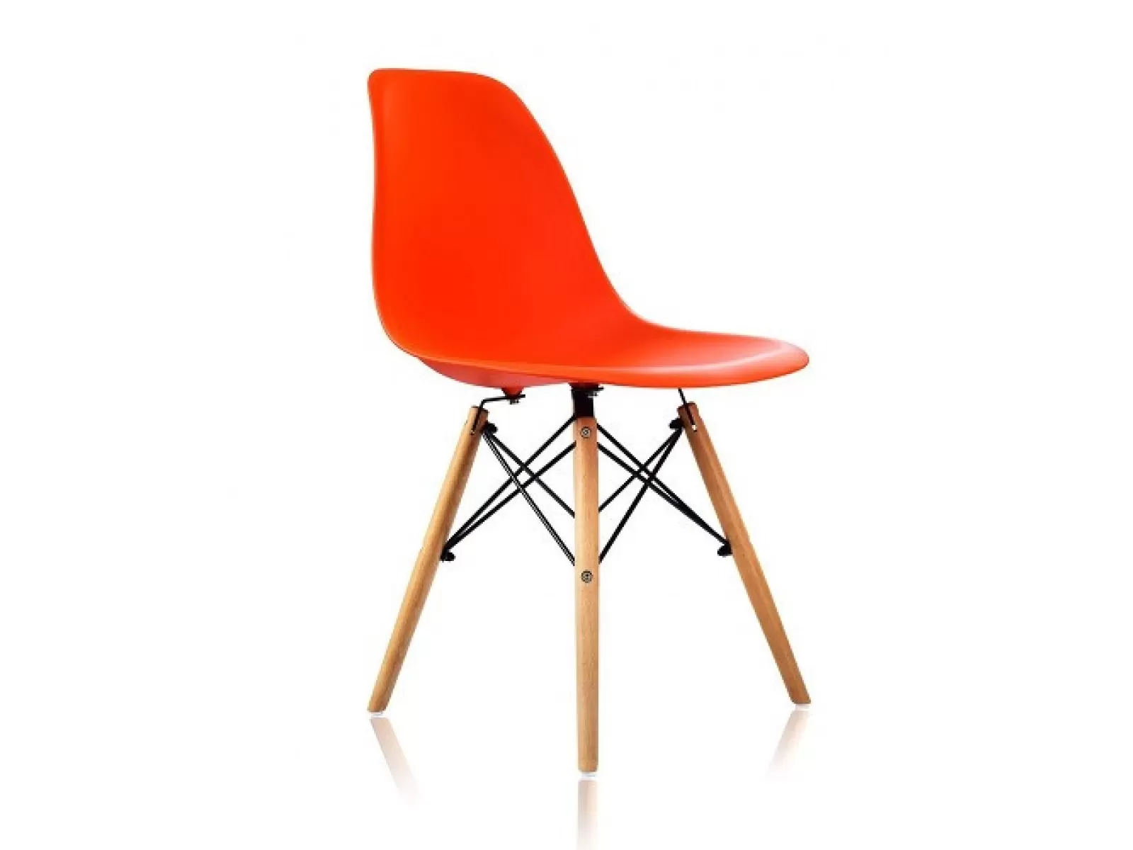 Комплект дизайнерских стульев Eames DSW 4 штуки