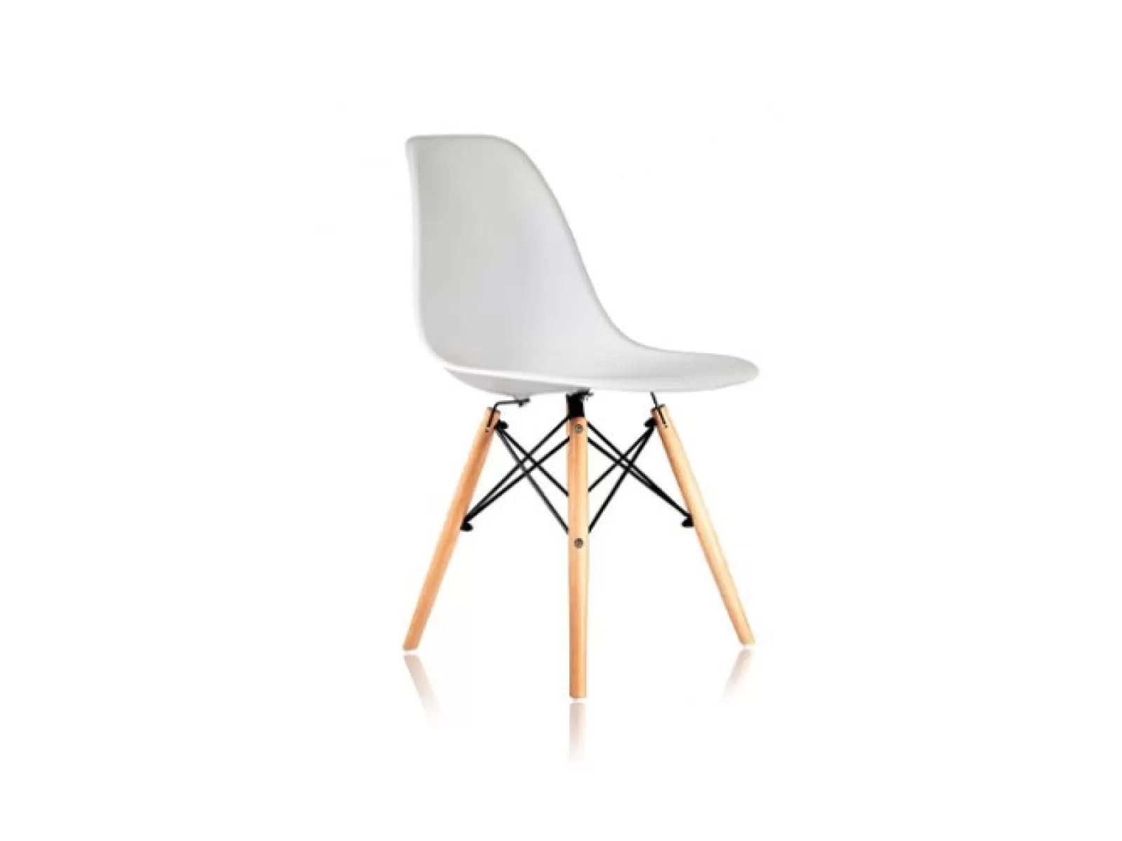 Комплект дизайнерских стульев Eames DSW 4 штуки