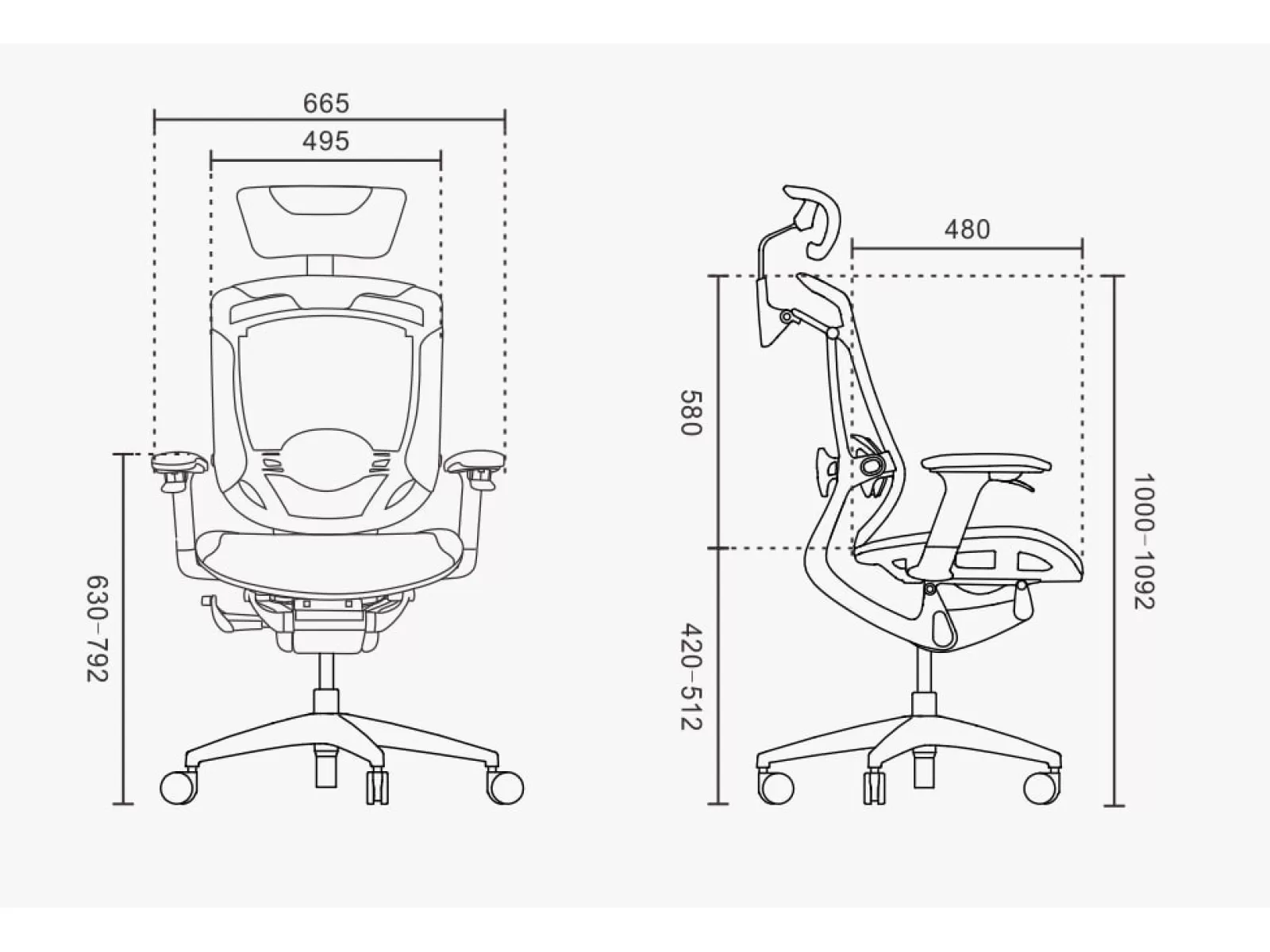 Эргономичное кресло Marrit Gray от GT Chair