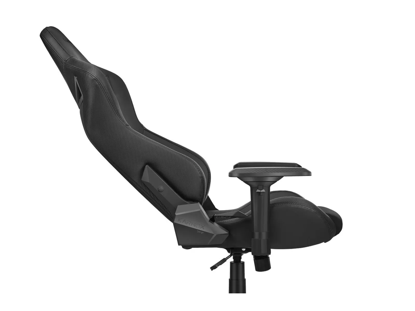 Игровое кресло с тканевой спинкой KARNOX LEGEND BK