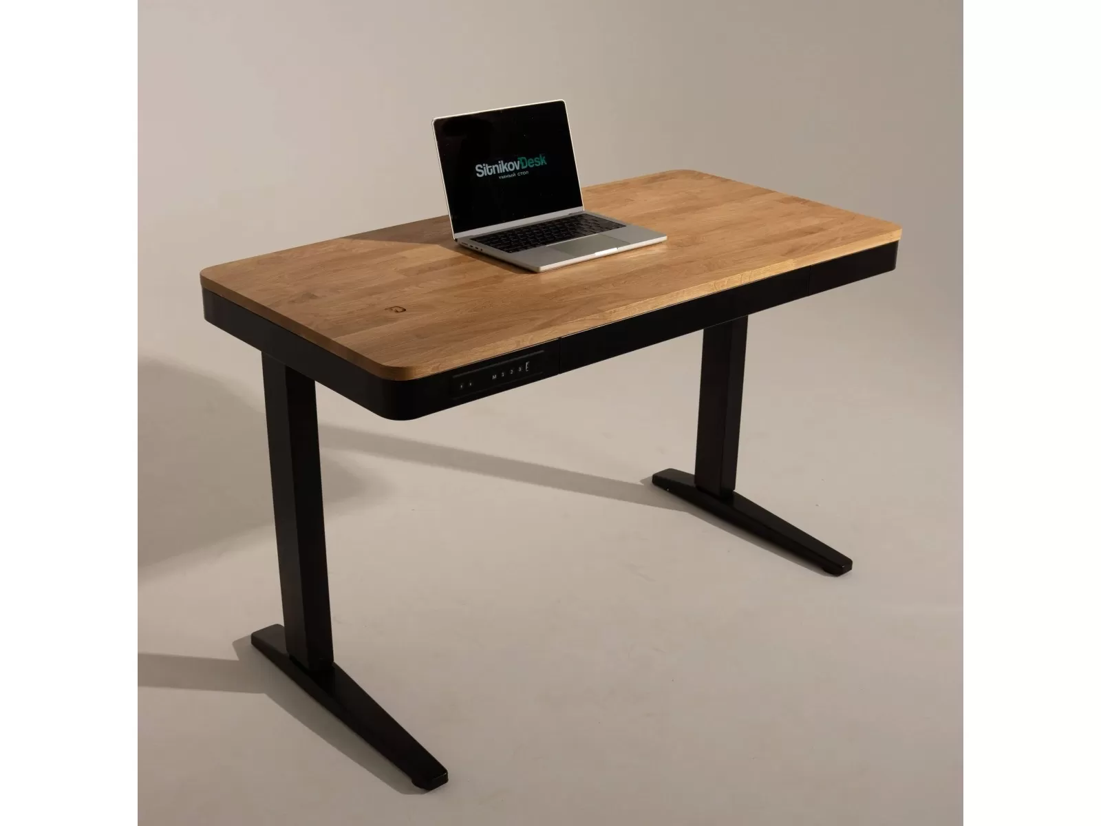 Стол с дубовой столешницей SitnikovDesk 120×60 