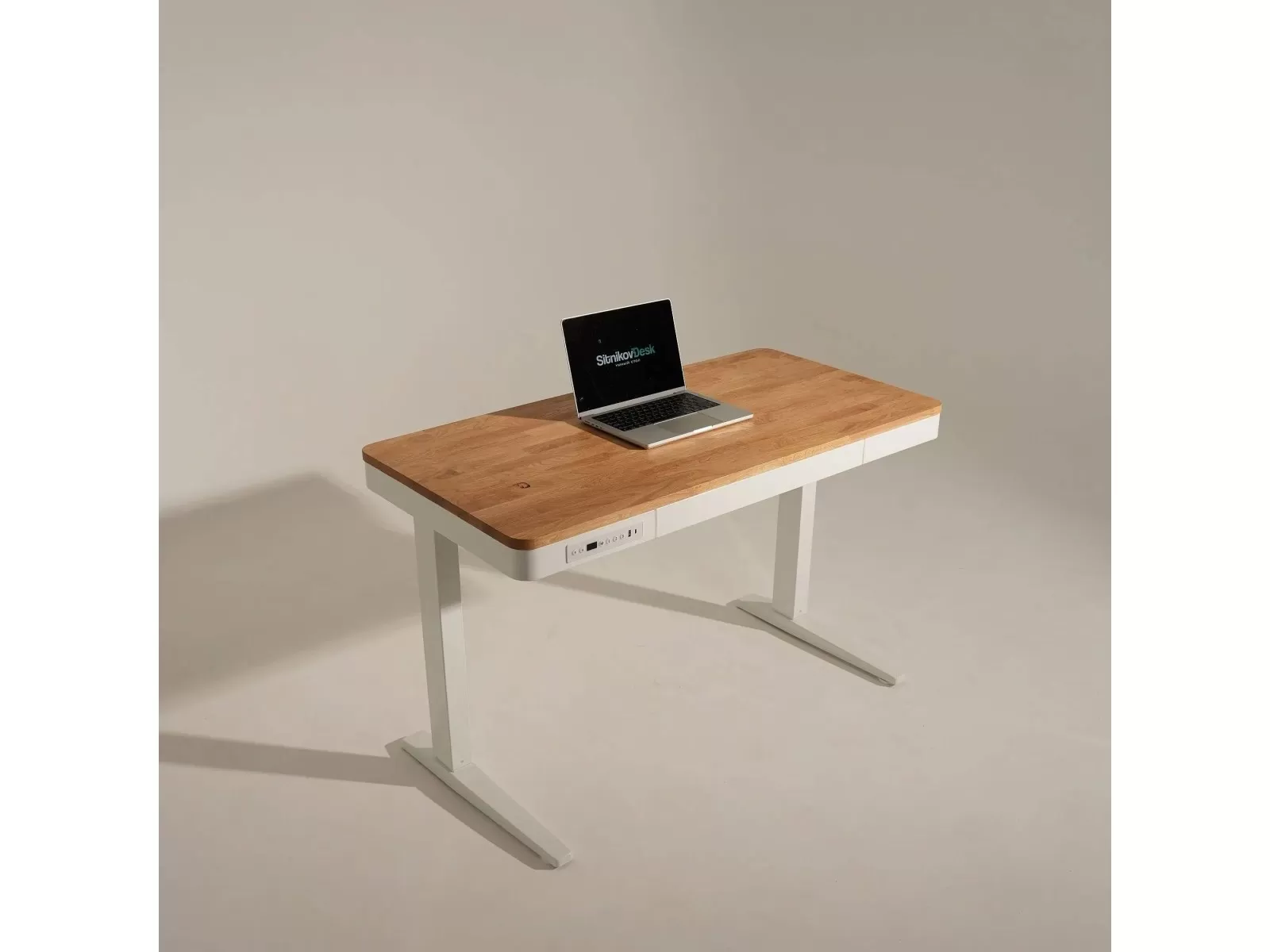 Стол с дубовой столешницей SitnikovDesk 120×60 