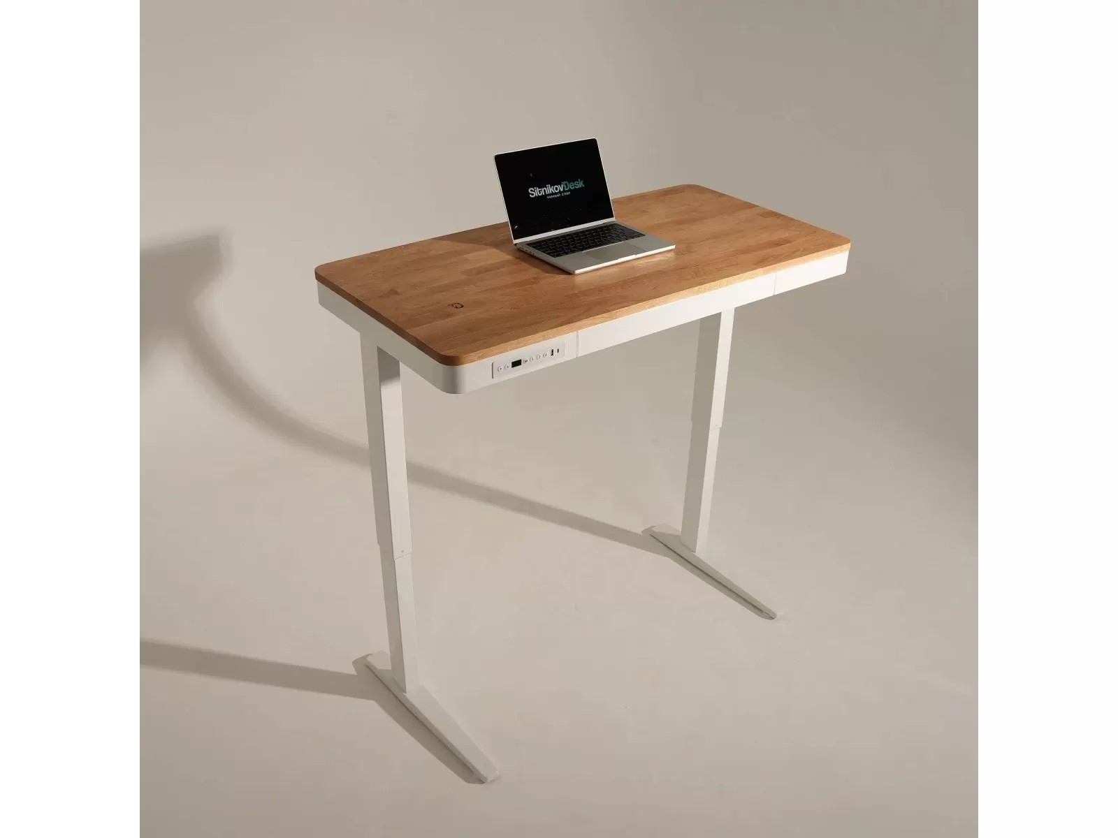 Стол с дубовой столешницей SitnikovDesk 120×60 