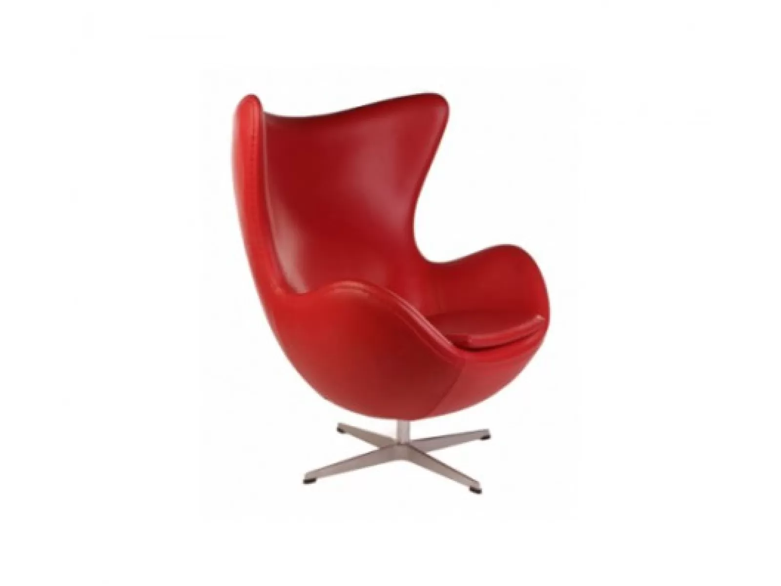 Кресло Arne Jacobsen Style Egg Chair кожа