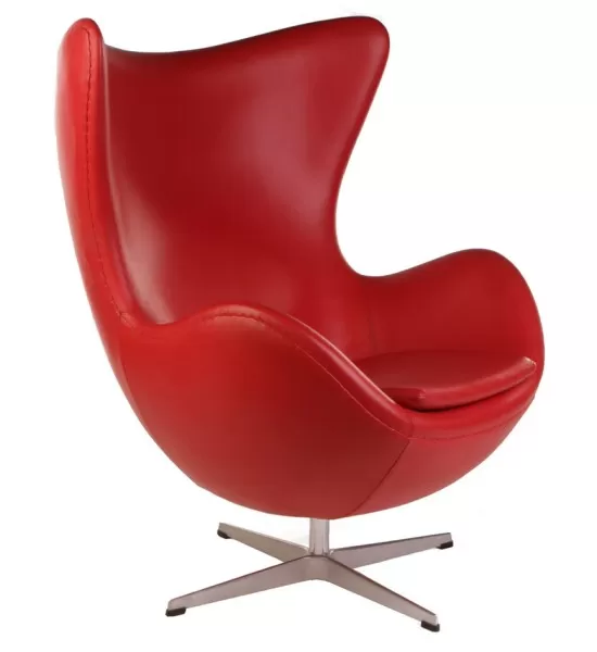Arne Jacobsen Style Egg Chair кожа