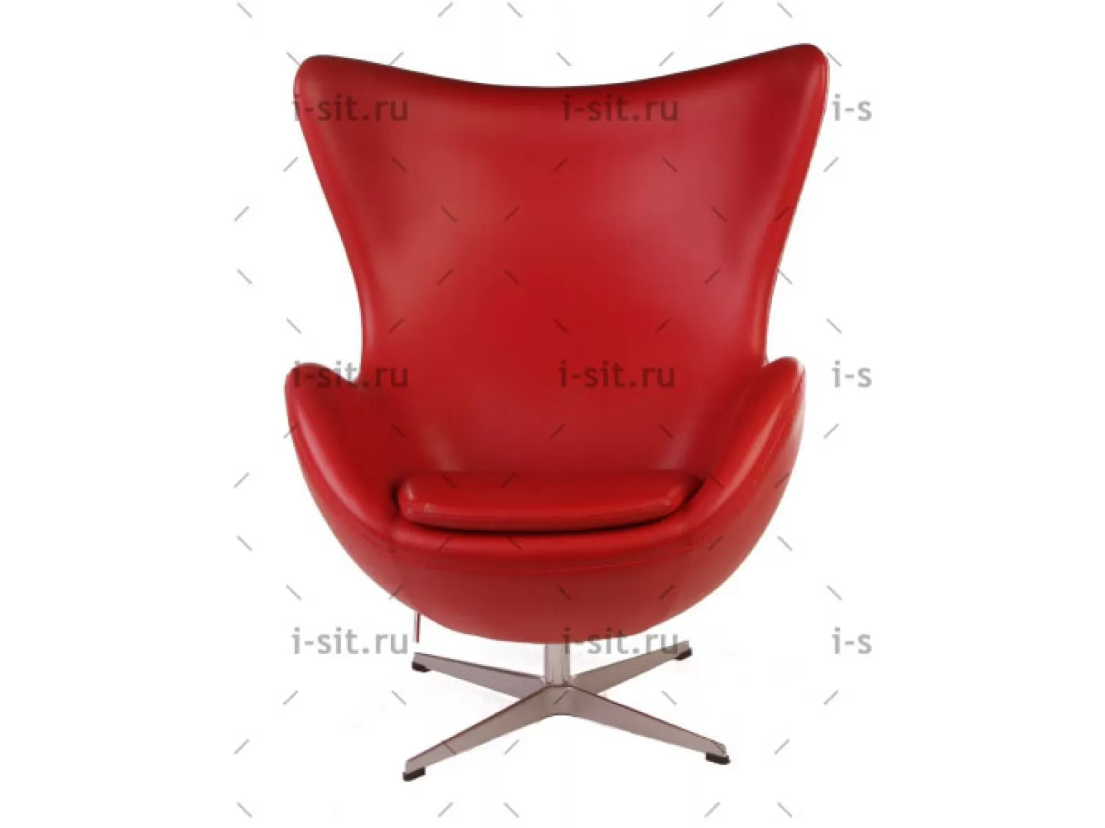 Кресло Arne Jacobsen Style Egg Chair кожа