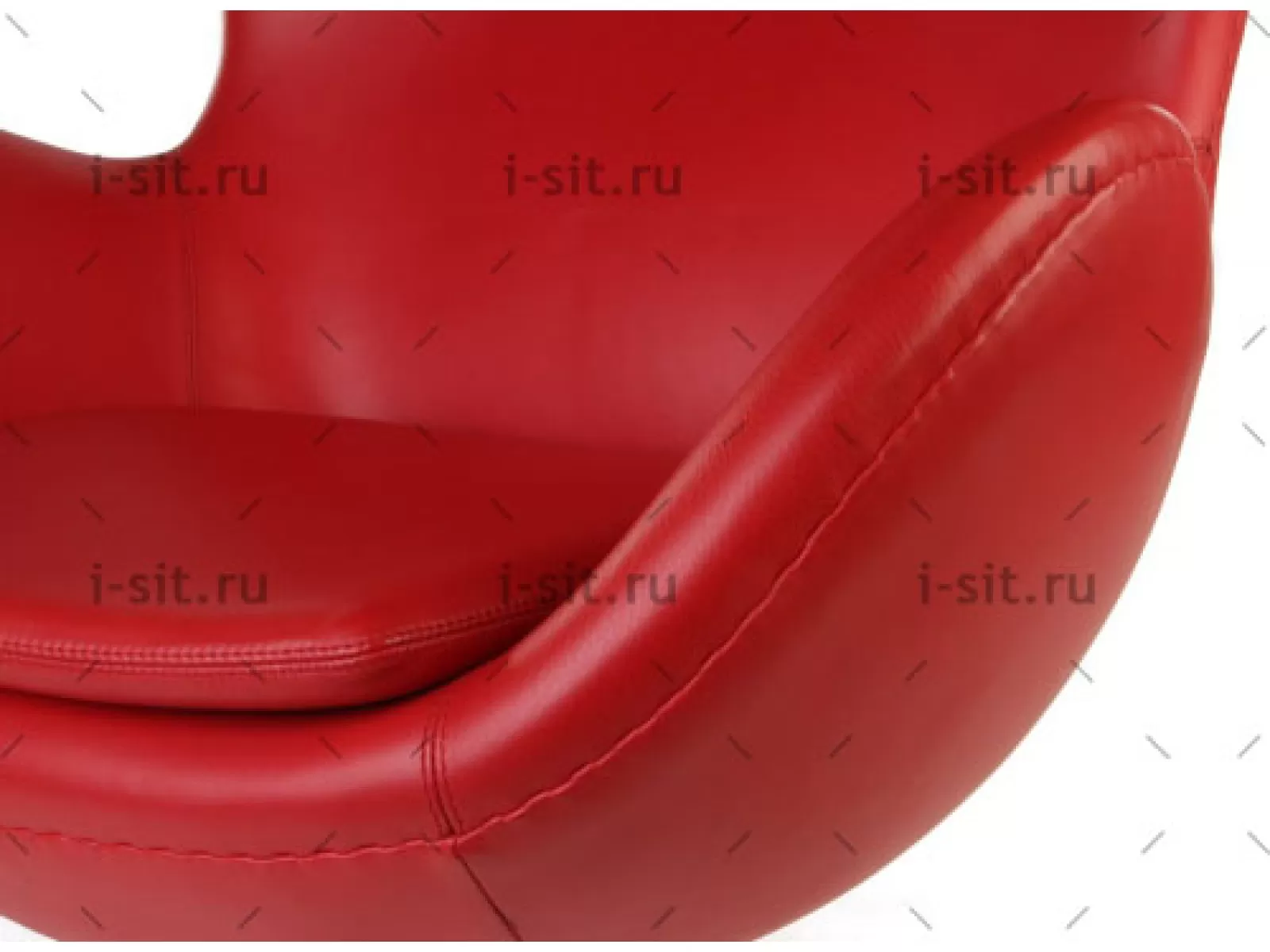 Кресло Arne Jacobsen Style Egg Chair кожа