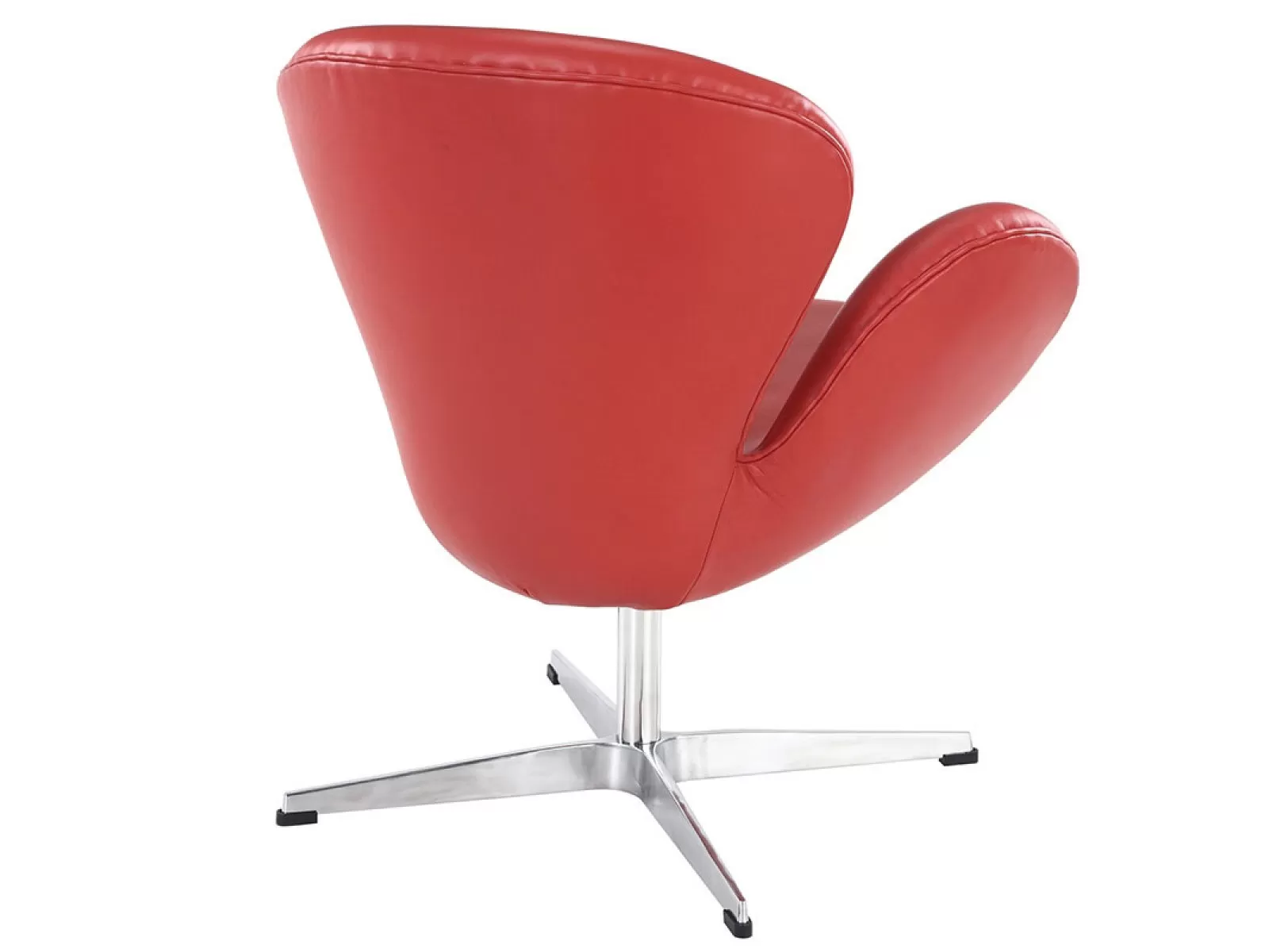 Кресло Arne Jacobsen Style Swan Chair кожа