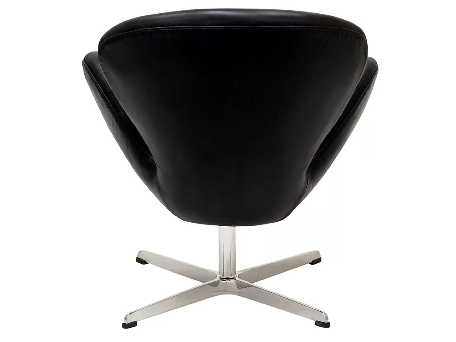 Кресло Arne Jacobsen Style Swan Chair кожа