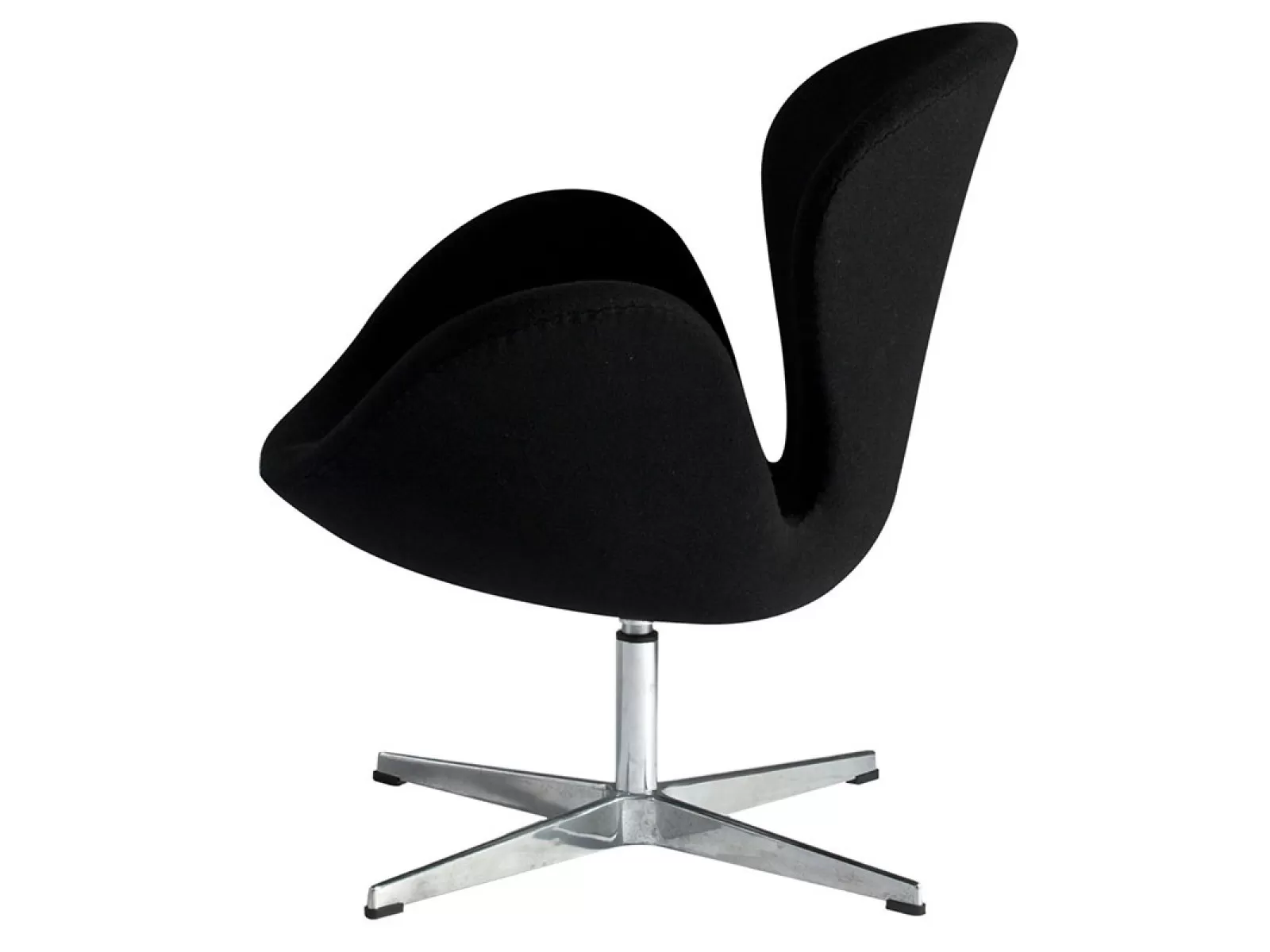 Кресло Arne Jacobsen Style Swan Chair шерсть