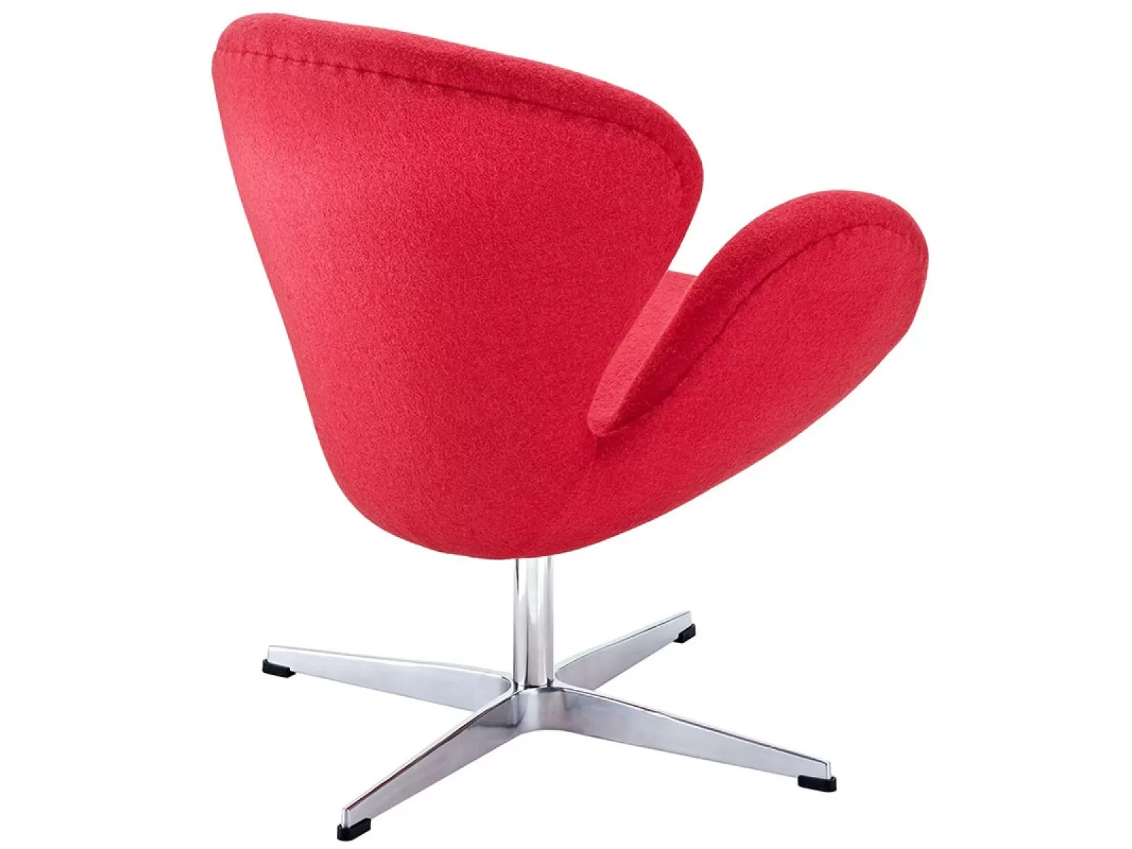 Кресло Arne Jacobsen Style Swan Chair шерсть