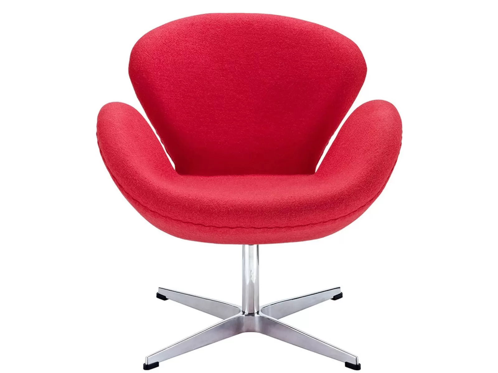 Кресло Arne Jacobsen Style Swan Chair шерсть