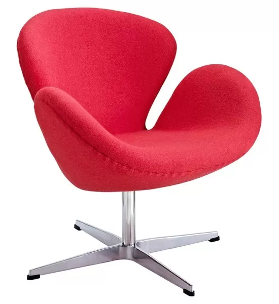 Arne Jacobsen Style Swan Chair шерсть