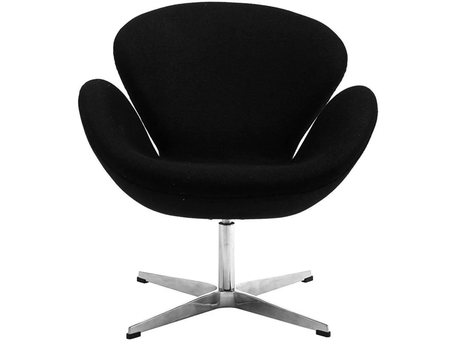 Кресло Arne Jacobsen Style Swan Chair шерсть