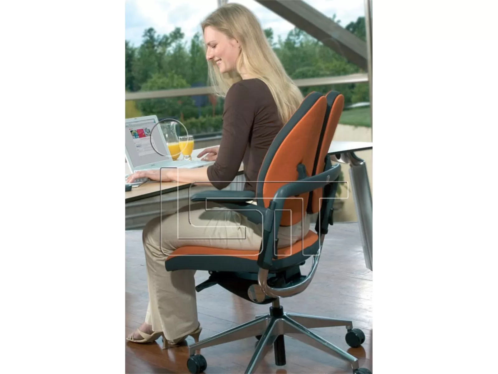 Компьютерное ортопедическое кресло duoback xenium-dynamic от ROHDE & GRAHL (Germany)