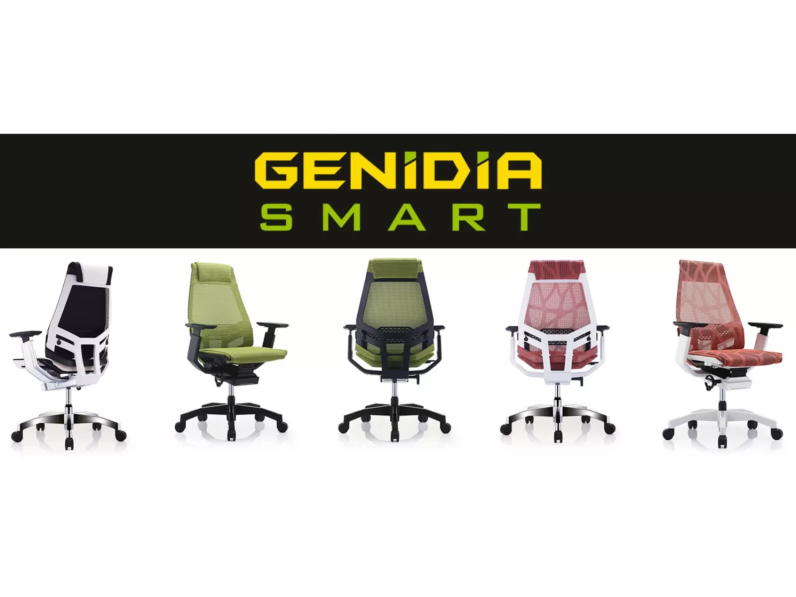 Образец с экспозиции эргономичное офисное кресло Genidia Smart