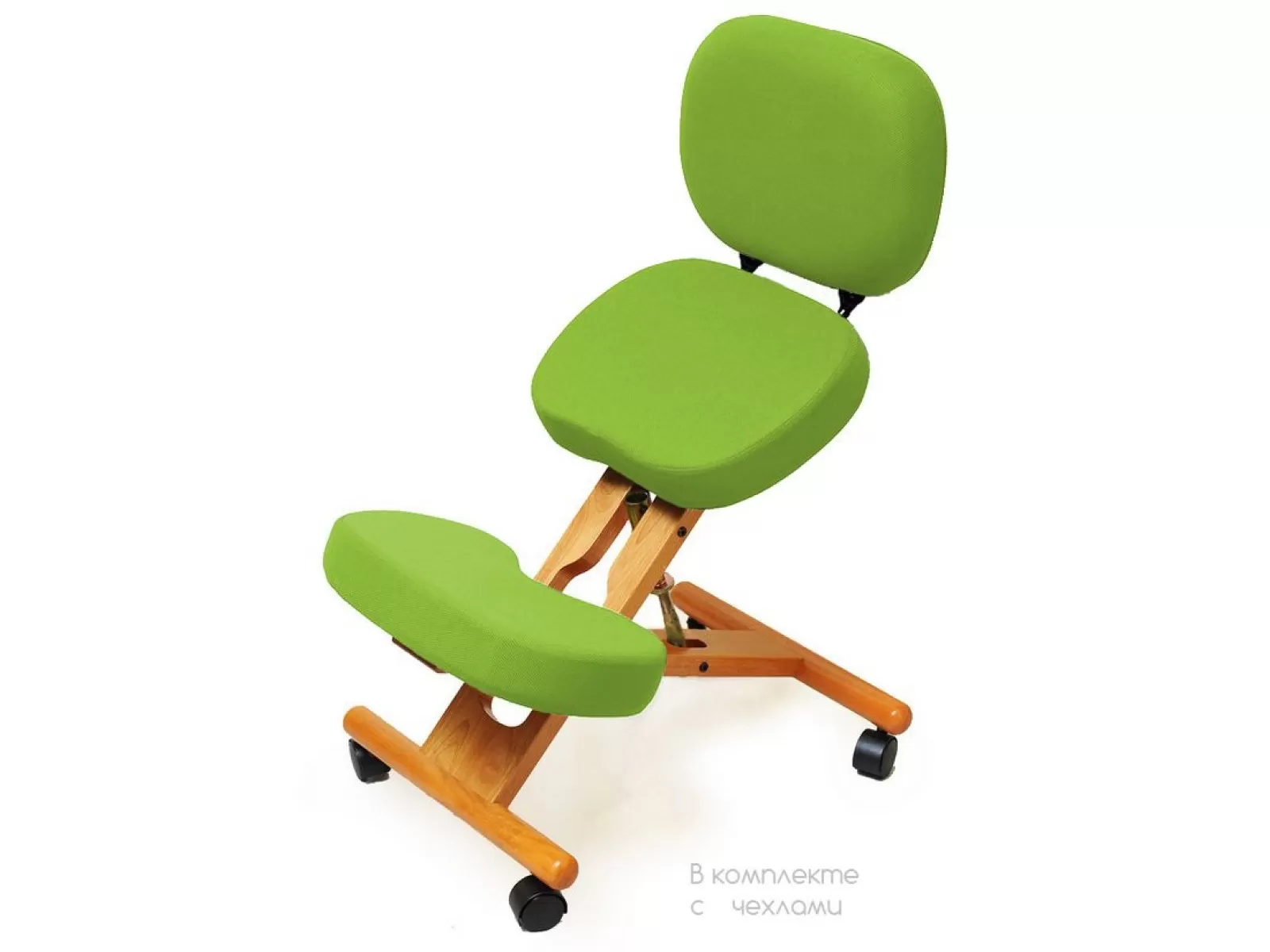 Коленный стул с поддержкой спины KW02B Smartstool