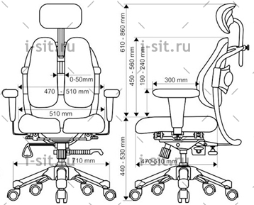 HARA CHAIR Cobra, параметры